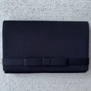 vintage classic CLUTCH PURSE w/bow
